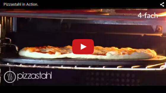 Pizzastahl im Zeitraffer Pizzastahl im Zeitraffer