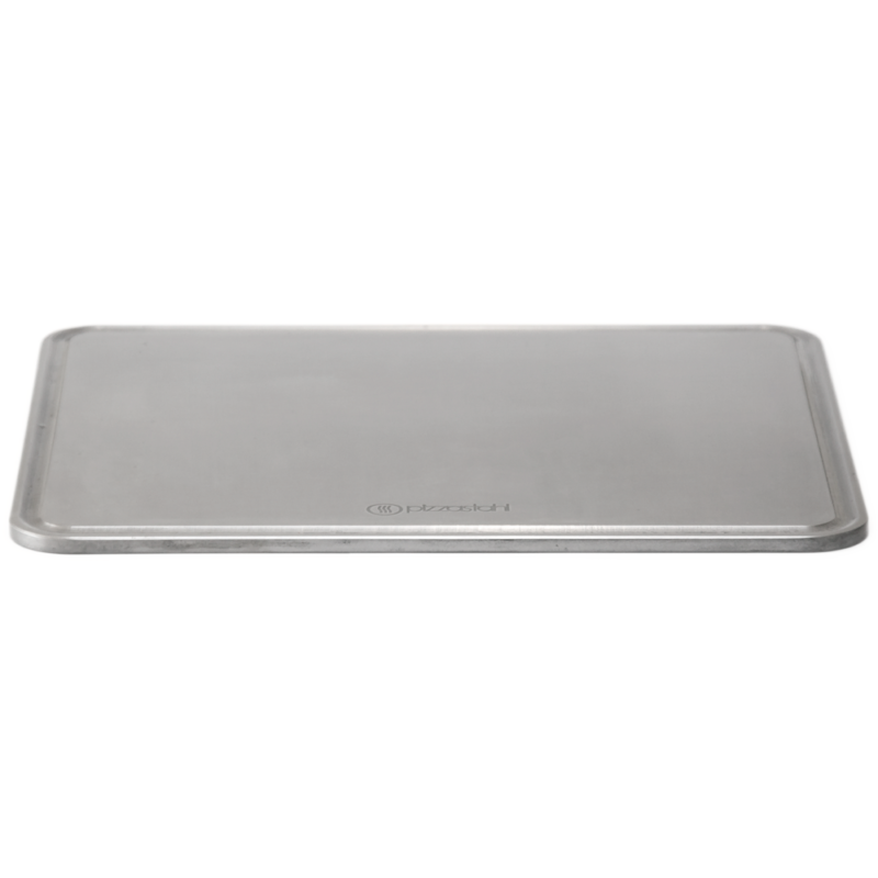 GOURMETRICS Pizzastahl rechteckig (38x32cm, 8mm) – Bild 3