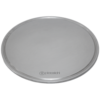 GOURMETRICS Pizzastahl rund (32cm, 8mm) mit Fettrinne