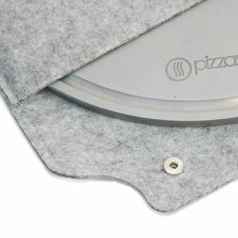 Filztasche für runden Pizzastahl – Bild 5