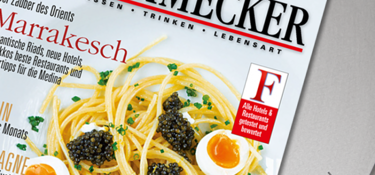 Pizzastahl im FEINSCHMECKER Pizzastahl im FEINSCHMECKER