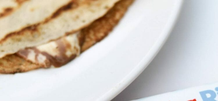 Kinderschokolade Crepes Kinderschokolade Crepes